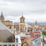 Atico Quintana Ii - Con Terraza, En El Centro Con Wifi Y Garaje * Oviedo